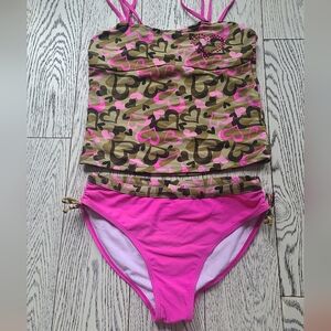 2 piece swimsuit for 8-12 year old girl